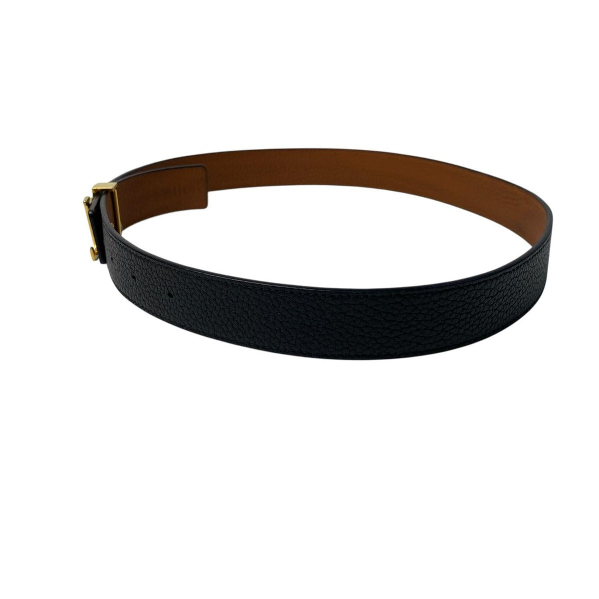 Louis Vuitton Ceinture Belt 75 Black Brown
