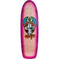 Dogtown Skateboard Deck Red Dog OG 70s Rider Natural/Purple 9.135" x 30.371"
