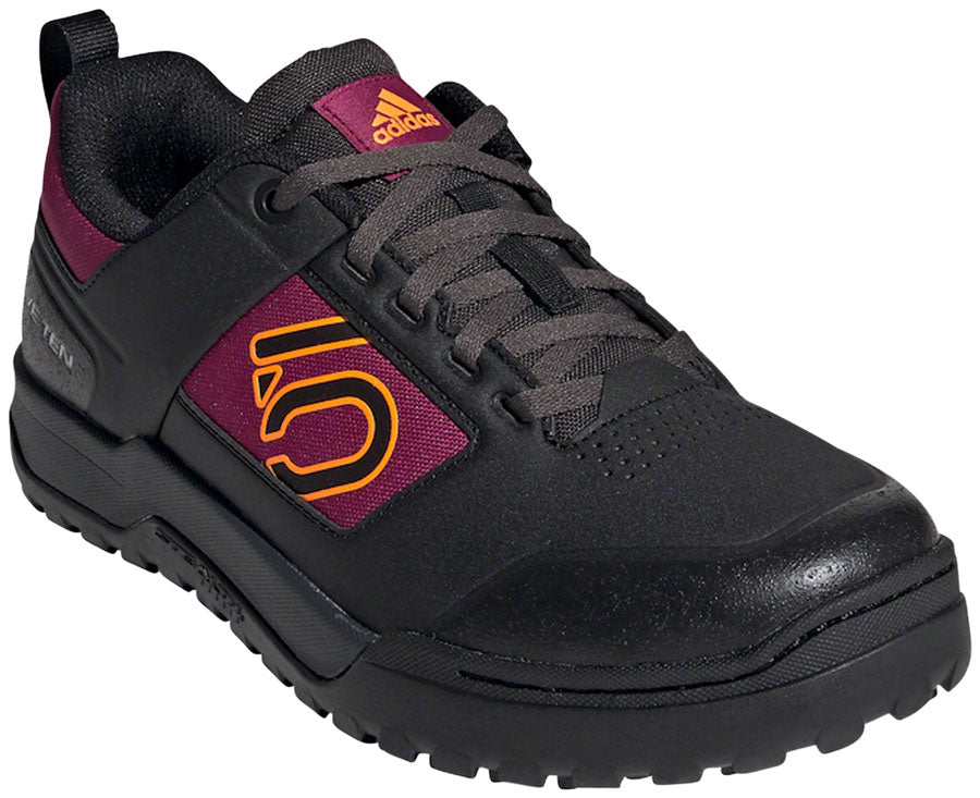 Five Ten Impact Pro Flat Shoes - Women's, Core Black / Signal Orange / Power Berry