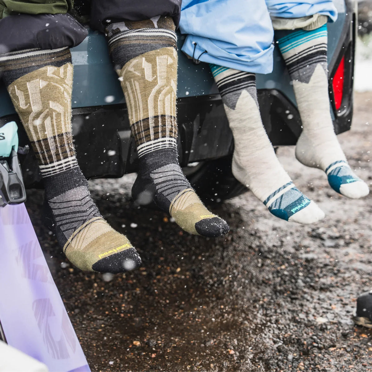 Smartwool - Ski Targeted Cushion Over The Calf Socks - Men's - Black