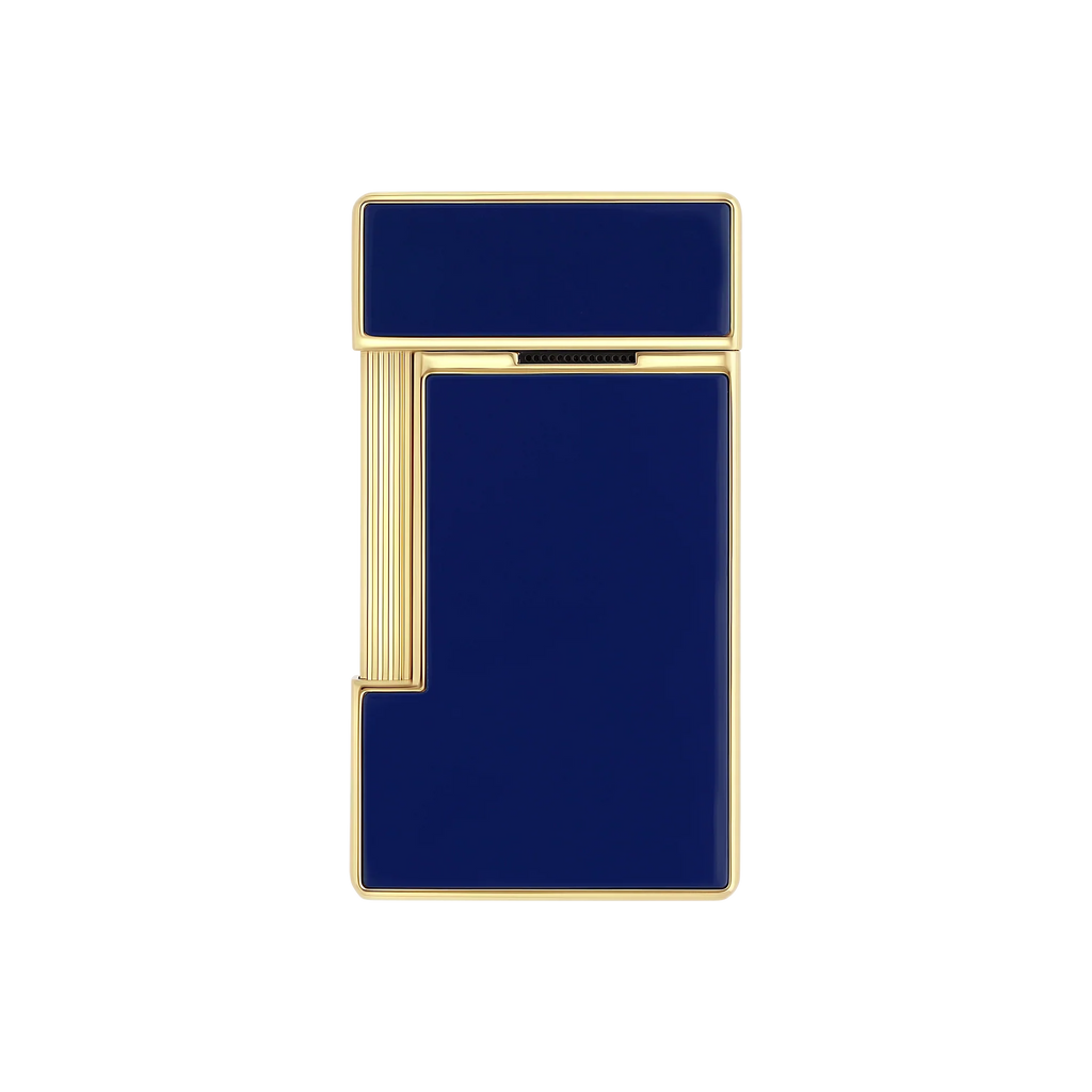 S.T. DUPONT SLIMMY GOLDEN BLUE LIGHTER/BRIQUET 028005
