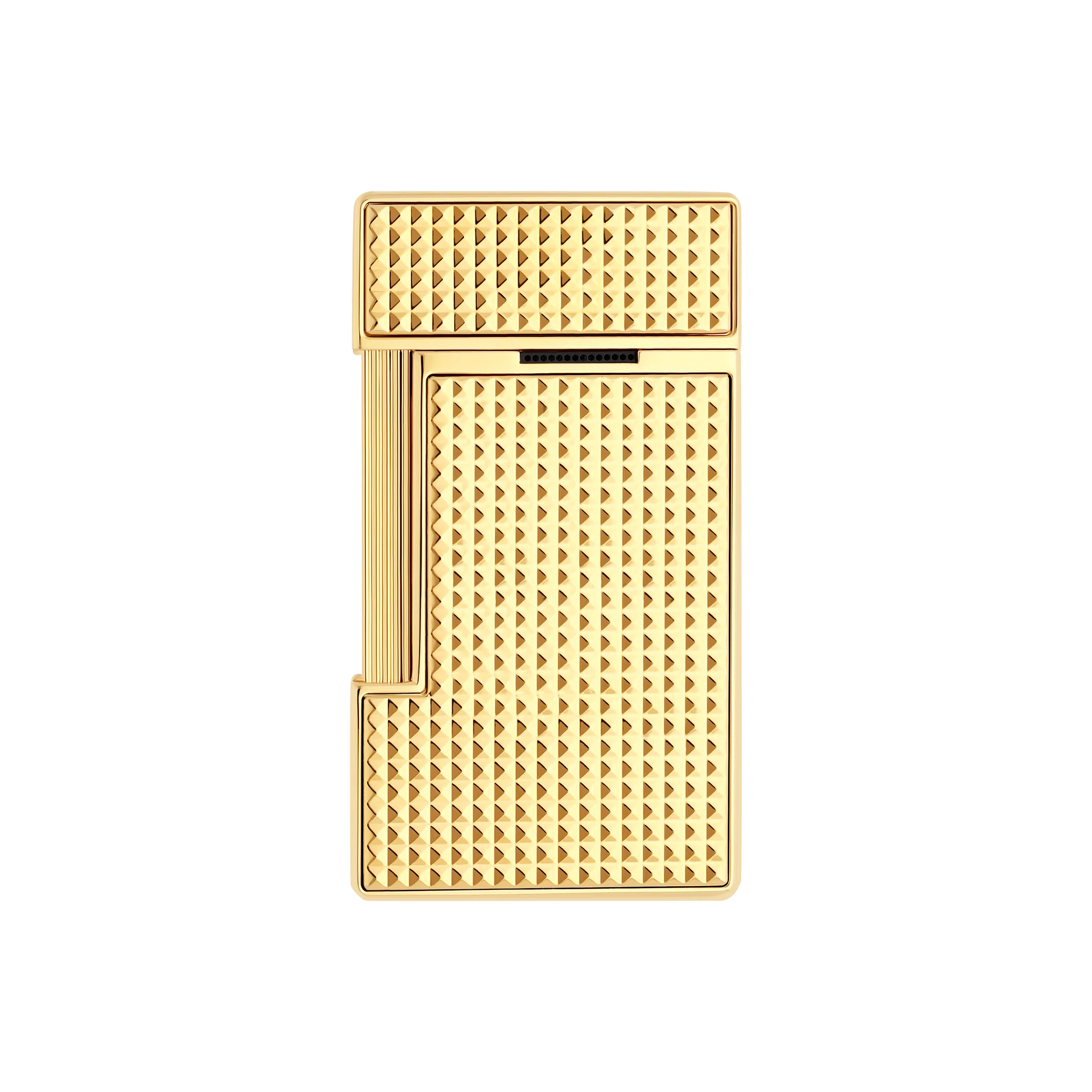 S.T. DUPONT SLIMMY DIAMOND HEAD GOLD LIGHTER/BRIQUET 028009