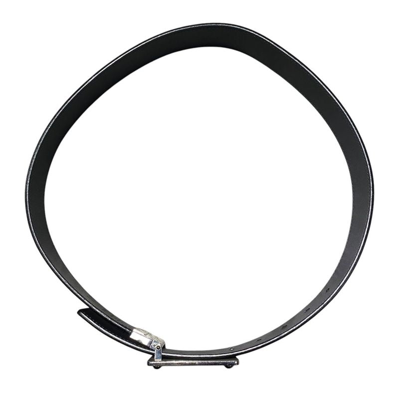 Louis Vuitton M6820 Belt Ceinture Avventur Leather 85 34 Black Em0334