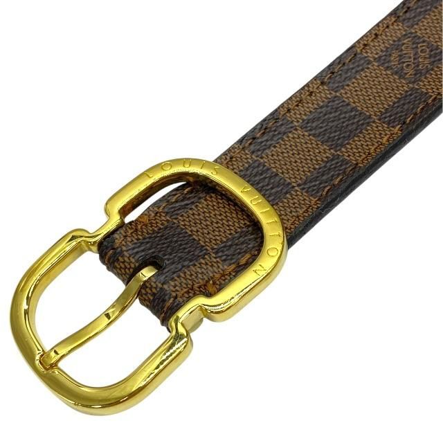 Louis Vuitton M9744 Ceinture Mini Belt Accessories Small Damier Leather Brown