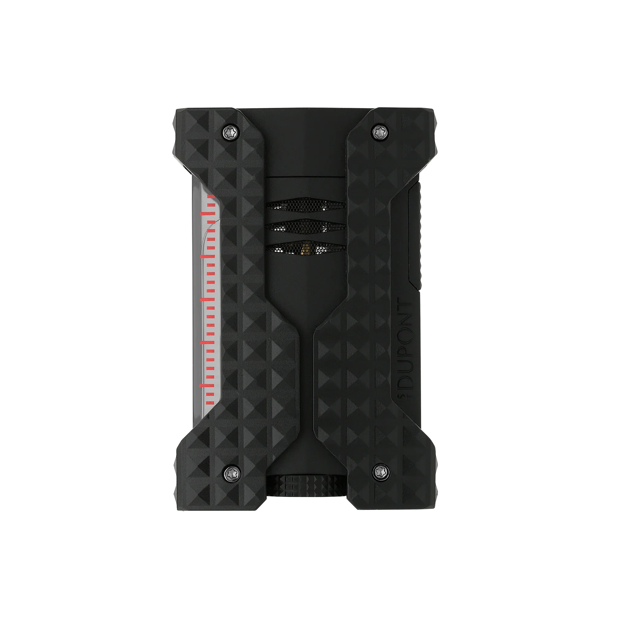 S.T. Dupont Windproof Brushed Black Lighter/Briquet W21323