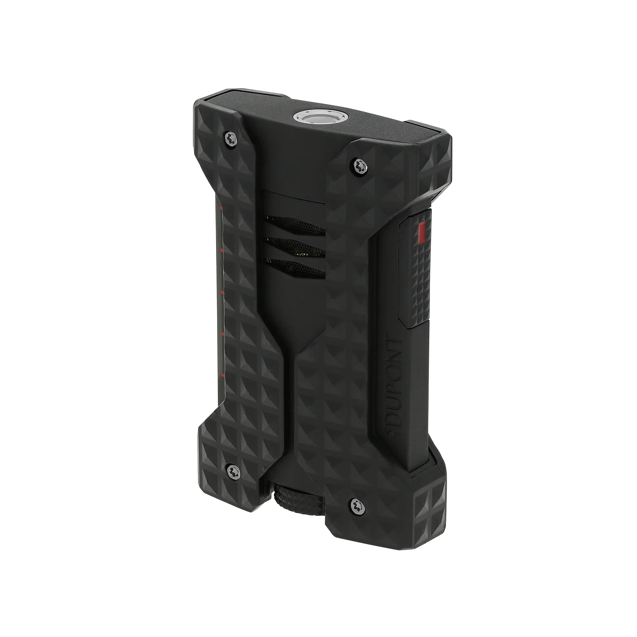 S.T. Dupont Windproof Brushed Black Lighter/Briquet W21323