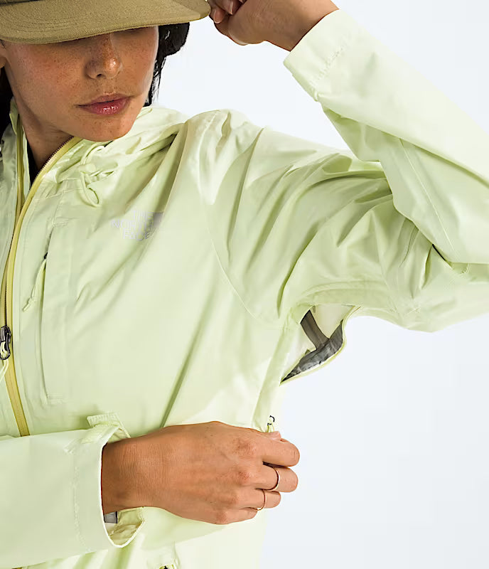 The North Face - Alta Vista Rain Jacket - Women's - Lemon Mist