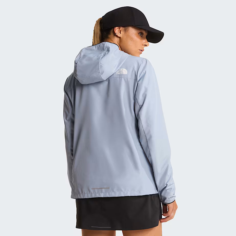 The North Face - Fontanales Wind Jacket - Women's - Frost Grey
