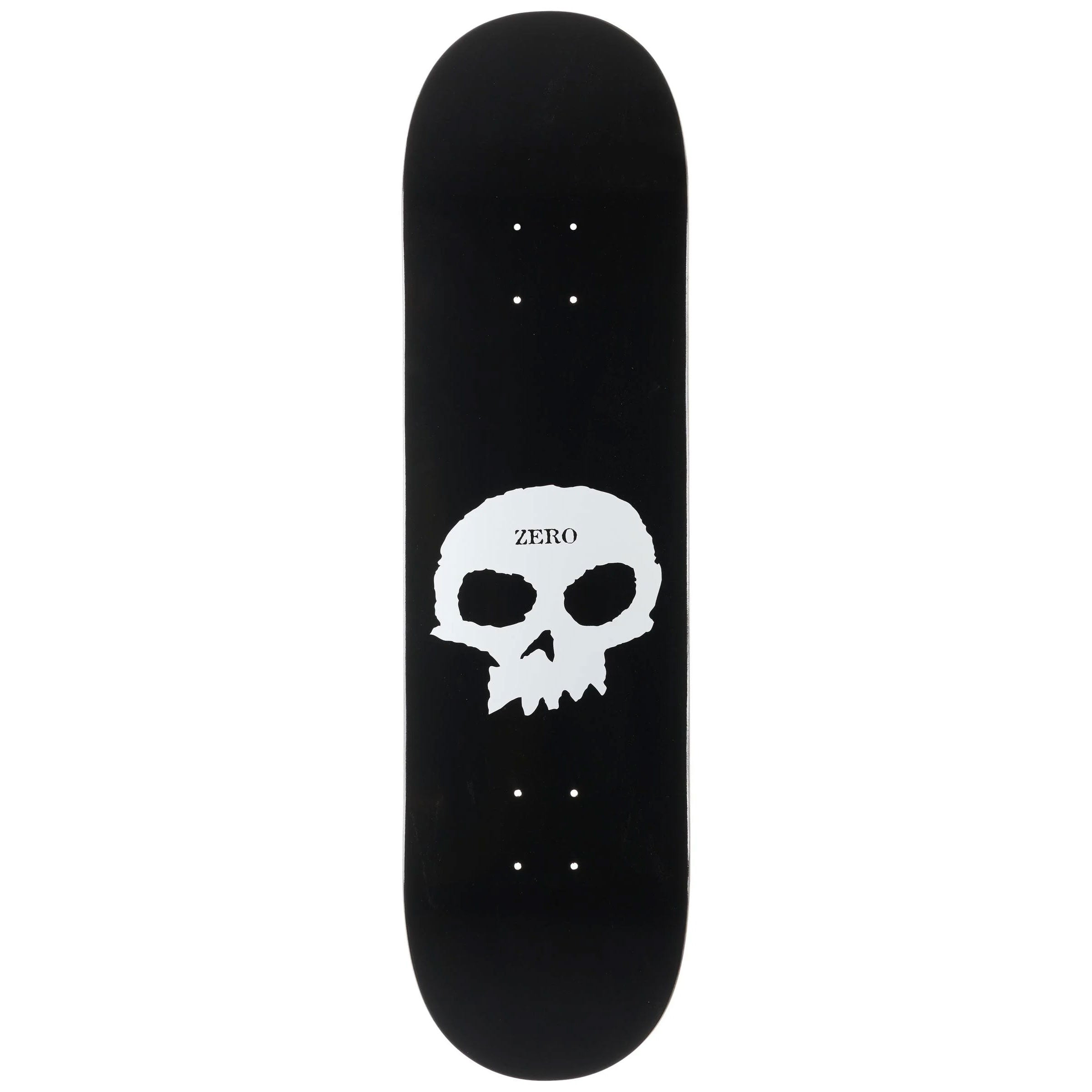 Zero Deck Single Skull Black/White 8.62" x 32.25"