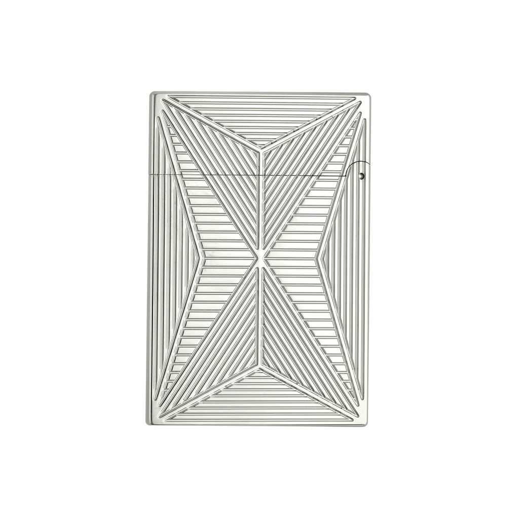 S.T. DUPONT Ligne 2 Small Fire X Palladium Lighter/Briquet C18610