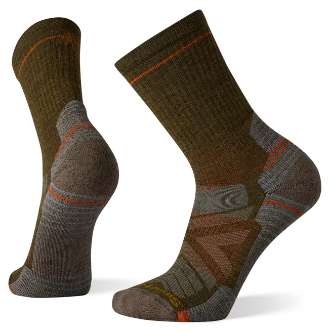 Smartwool - Hike Light Cushion Crew - Taupe-Laguna Blue