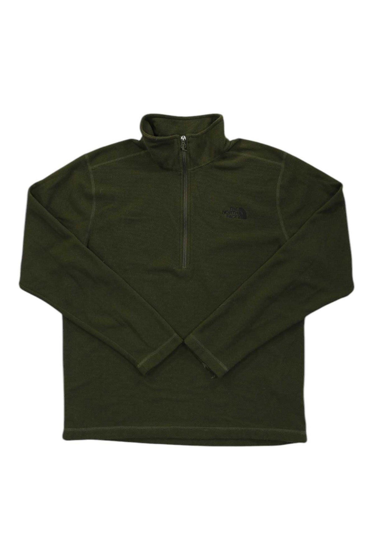 Mens Textured Rock Cap Pullover 1/4 Zip