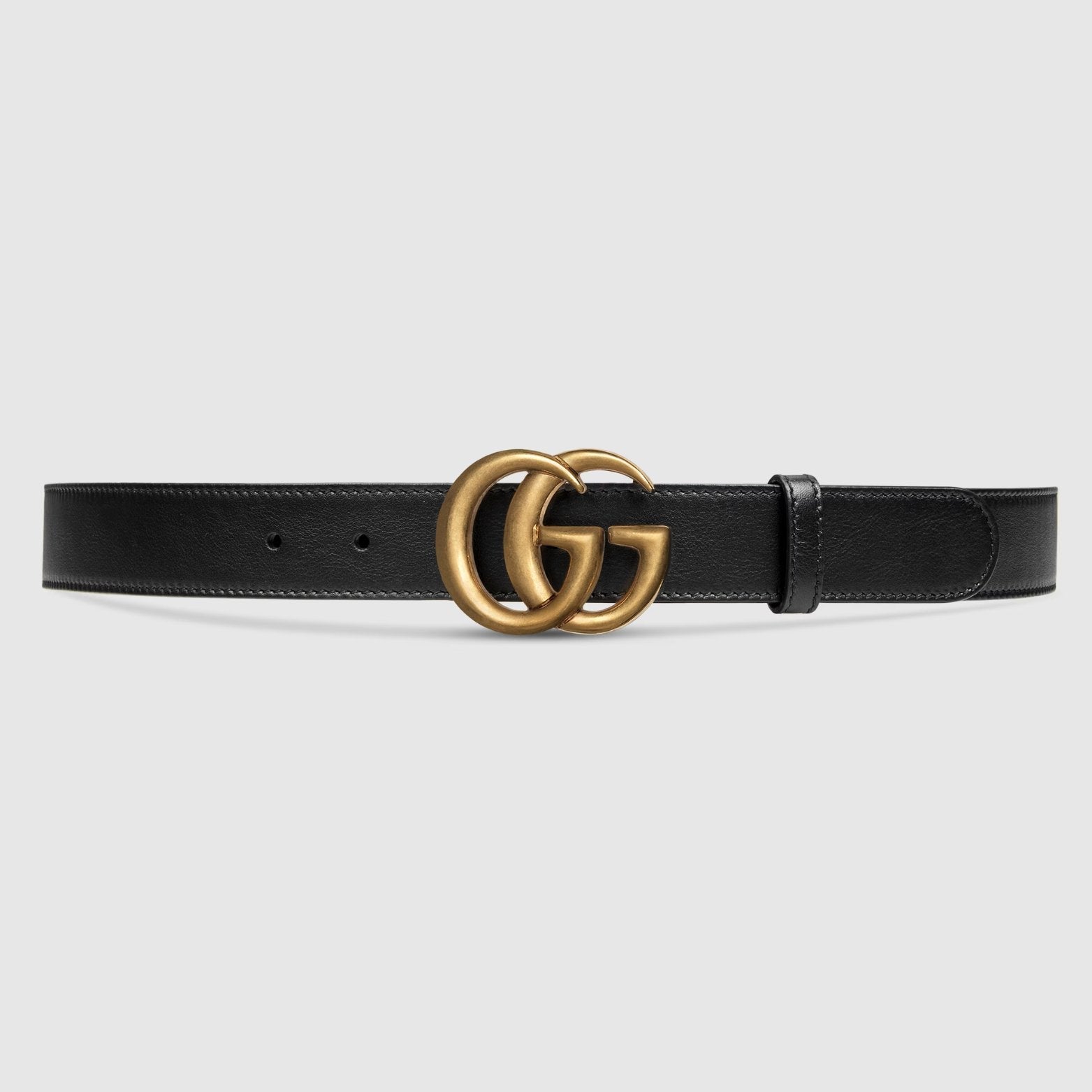 Gucci 2015 Re-edition wide leather belt