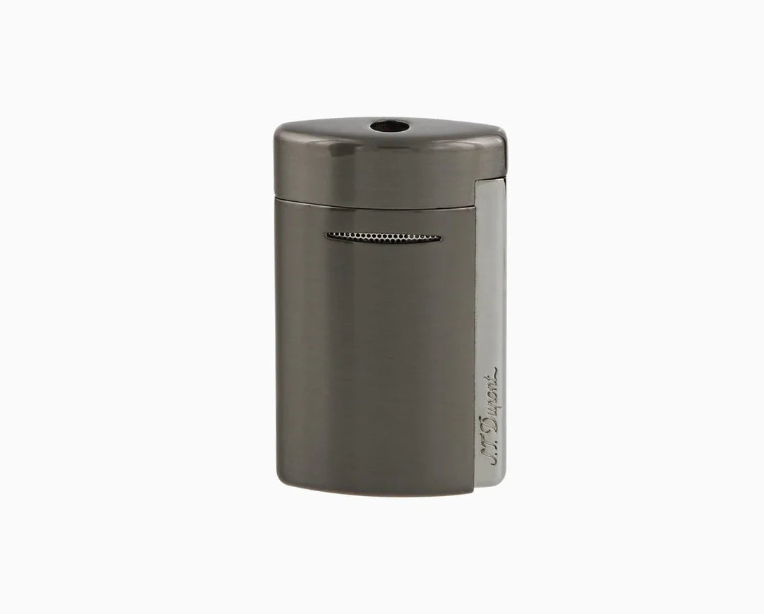 S.T. Dupont Minijet Brushed Gunmetal Lighter/Briquet 010888