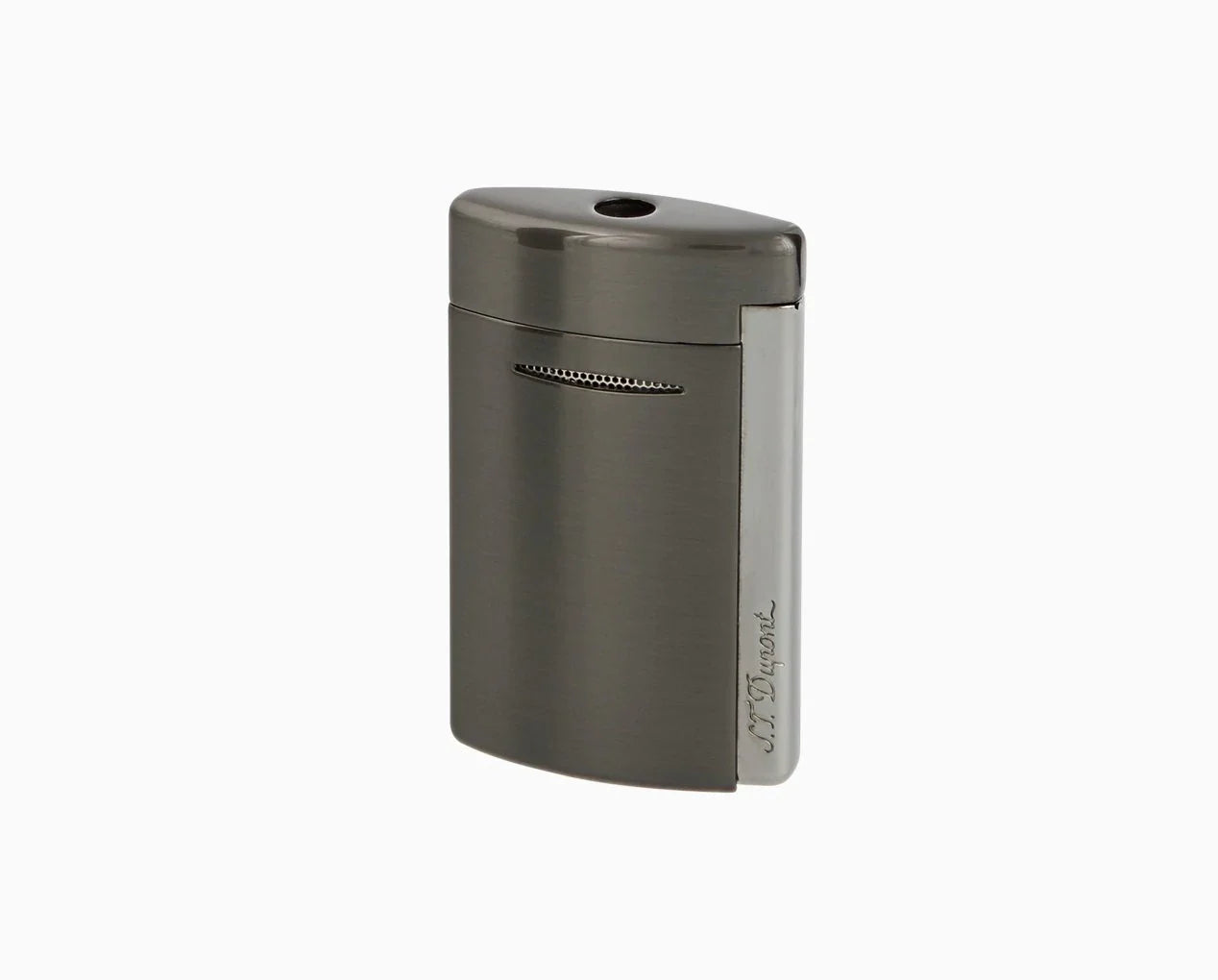 S.T. Dupont Minijet Brushed Gunmetal Lighter/Briquet 010888