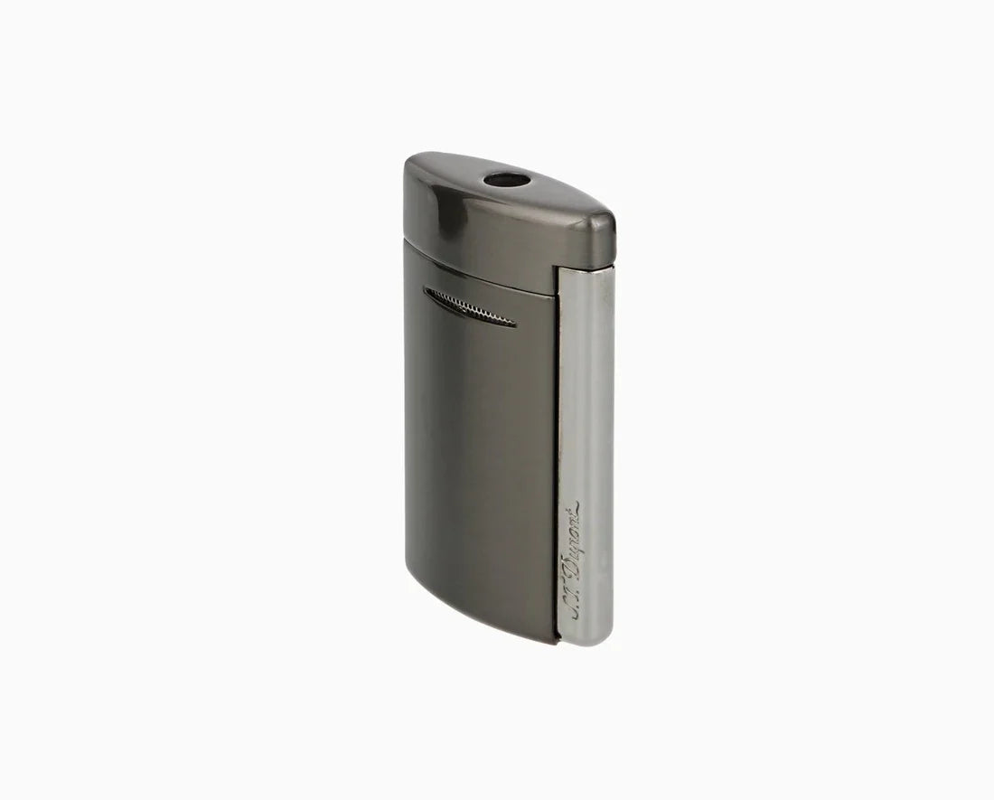S.T. Dupont Minijet Brushed Gunmetal Lighter/Briquet 010888