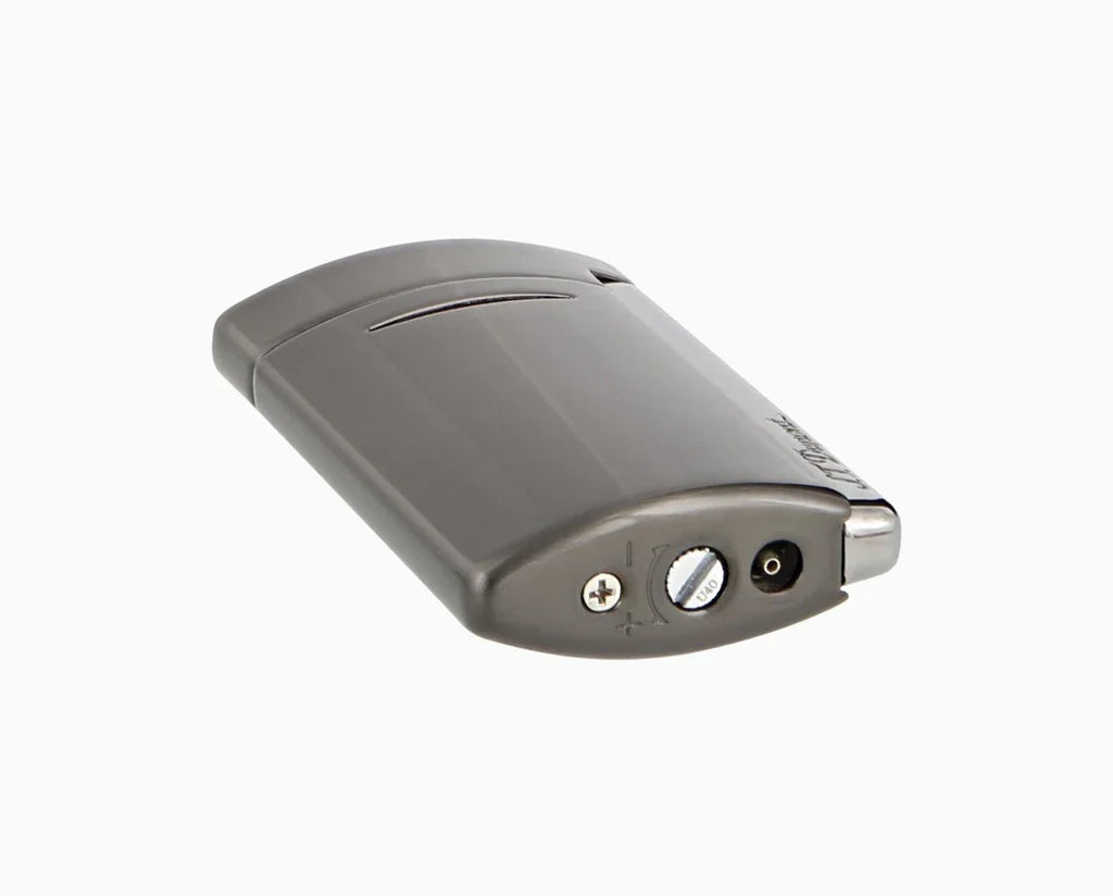 S.T. Dupont Minijet Brushed Gunmetal Lighter/Briquet 010888