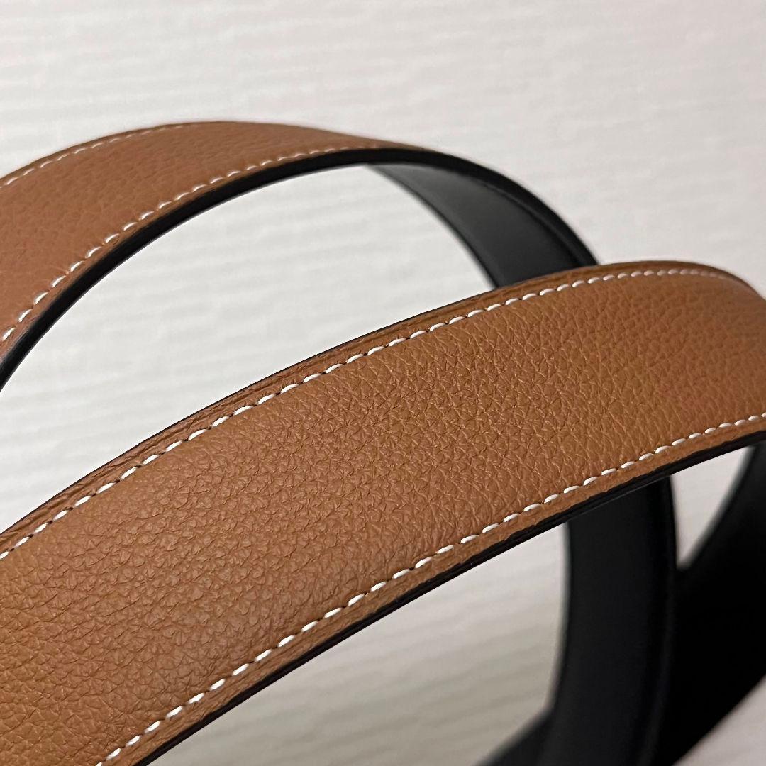 Hermes Mark B 2023 Belt Buckle Good Luck Leather