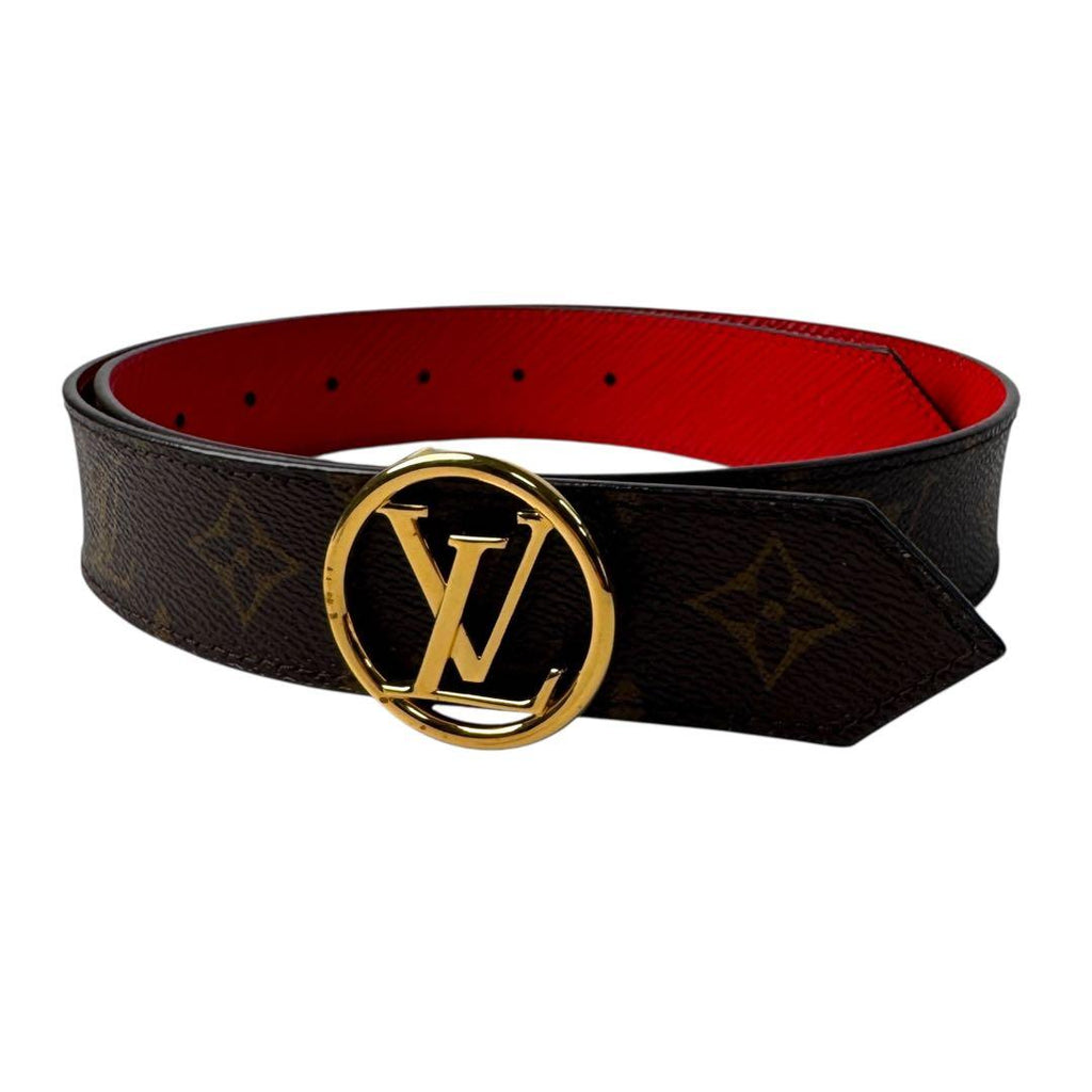 Louis Vuitton Ceinture LV Circle Reversible Belt 80