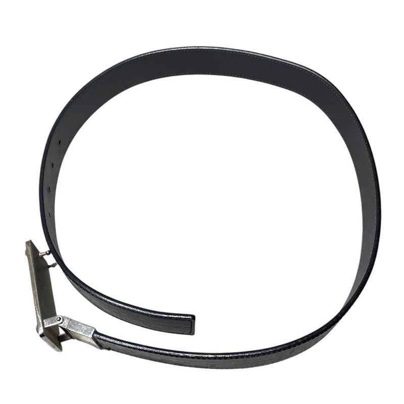 Louis Vuitton M6820 Belt Ceinture Avventur Leather 85 34 Black Em0334