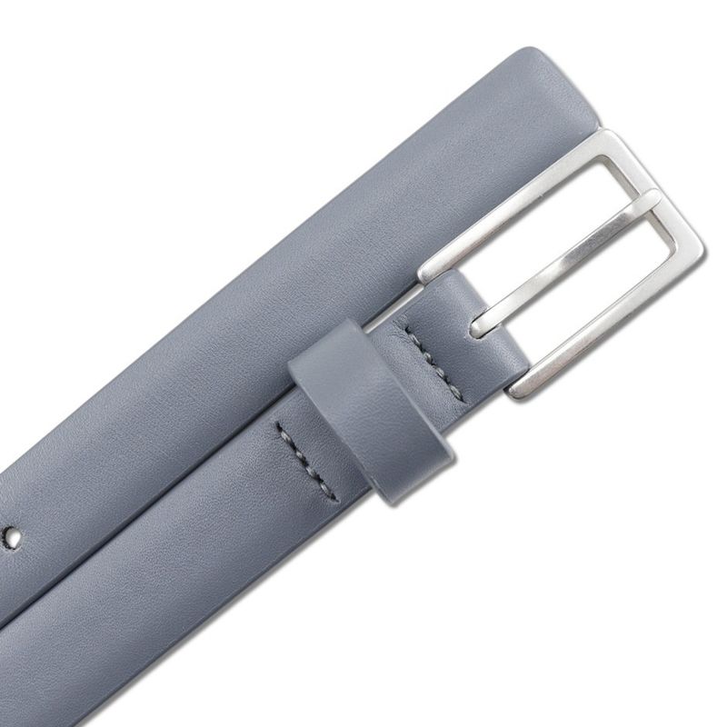 Bottega Veneta Calfskin Blue Gray Belt