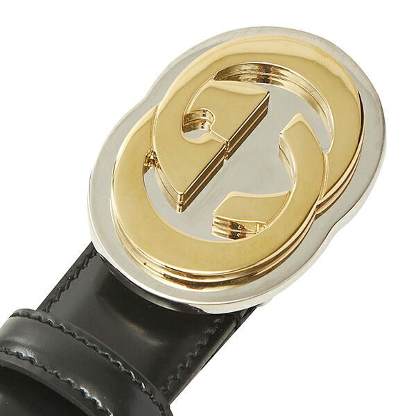 Gucci Belt Interlocking G Black 85