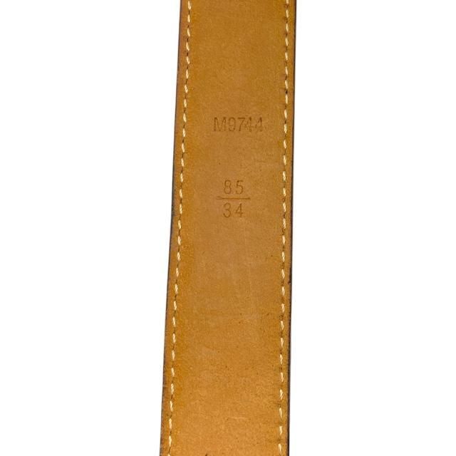 Louis Vuitton M9744 Ceinture Mini Belt Accessories Small Damier Leather Brown
